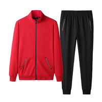Jesień odzież sportowa dresy zestawy dla mężczyzn duże rozmiary odzież męska kurtka + spodnie 2 sztuk zestaw sportowy Plus rozmiar 8xl 7xl dres człowiek 4